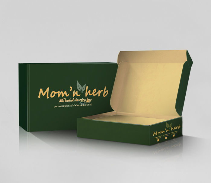 Brand Mom and Herb , โรงงานผลิตกล่องกระดาษลูกฟูกกล่องลูกฟูก,ลังกระดาษ , พิมพ์กล่องพัสดุ