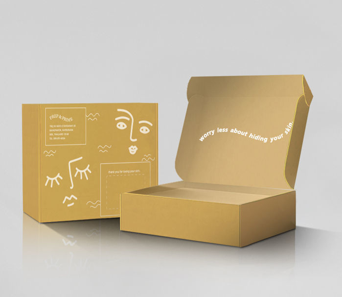 Brand Prep & Prime , โรงงานผลิตกล่องกระดาษลูกฟูกกล่องลูกฟูก,ลังกระดาษ , พิมพ์กล่องพัสดุ